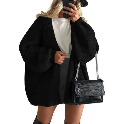 Women's Open Front Oversized Cardigan Sweaters