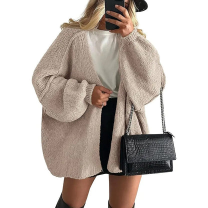Women's Open Front Oversized Cardigan Sweaters
