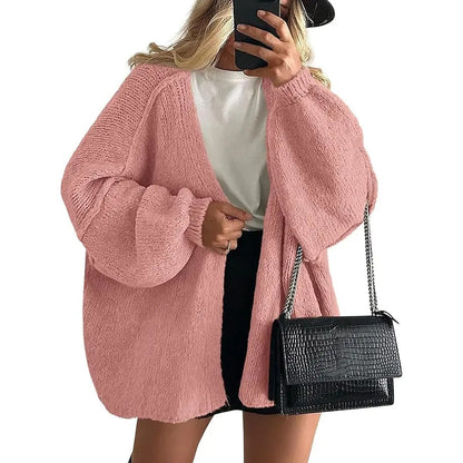 Women's Open Front Oversized Cardigan Sweaters