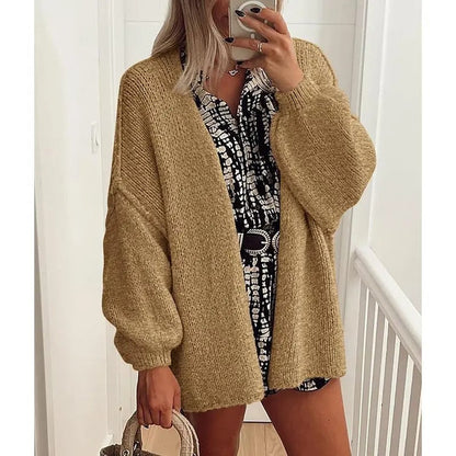 Women's Open Front Oversized Cardigan Sweaters